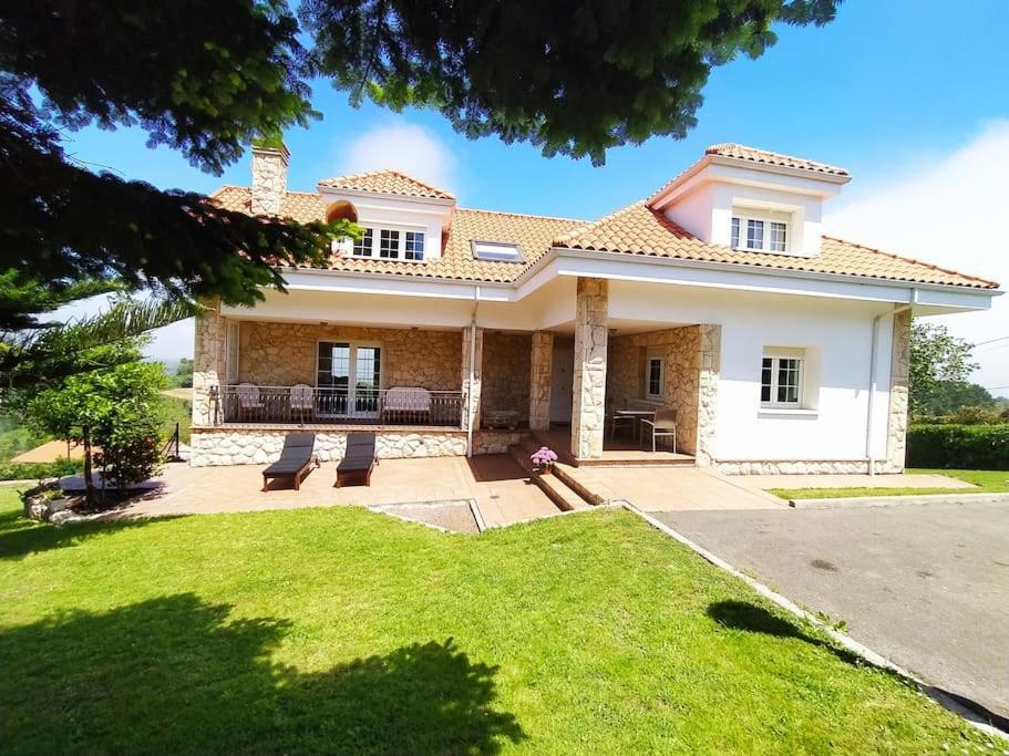 Chalet Con Magnificas Vistas Al Mar Perlora Buitenkant foto